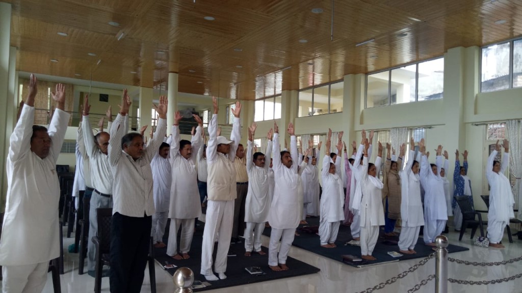 Celebration of International Yoga Day at Solan